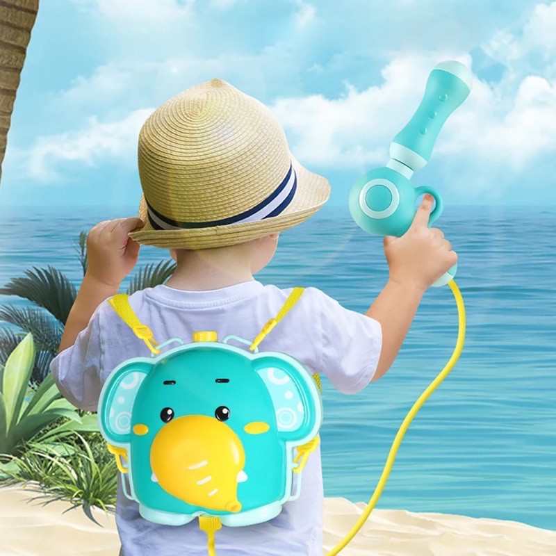 tembakan air ransel watergun mainan anak 2 tahun