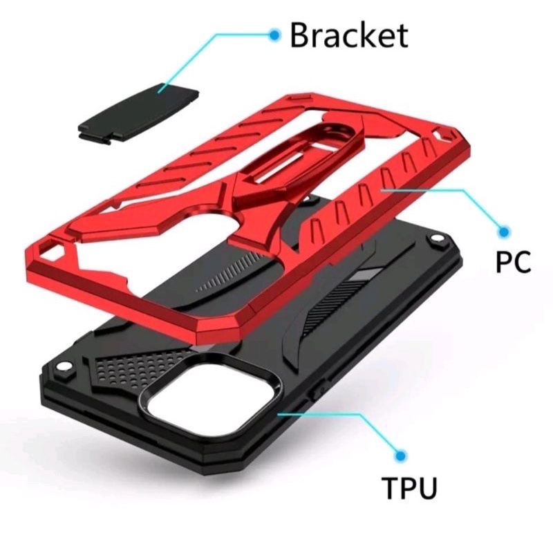 Case SAMSUNG M20 / M21 / M30 / M30S / M31  Case Phantom Robot Transformers Kick Standing