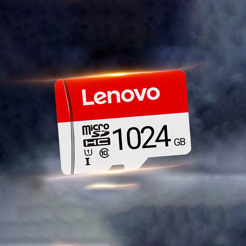 Kartu Memori Penyimpanan Lenovo 512GB 1TB Transmisi Kecepatan Tinggi Tahan Air Anti Magnetik Untuk MP3 / MP4