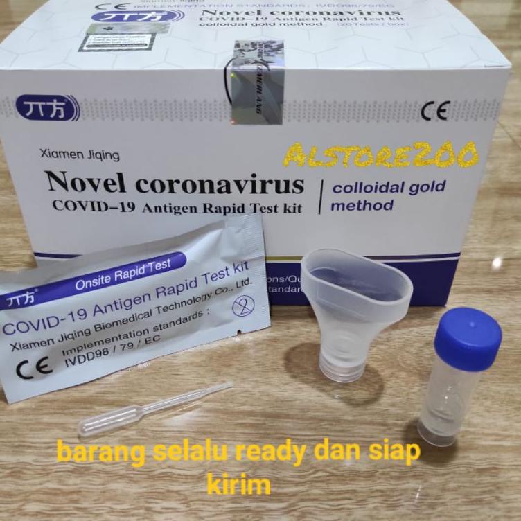 ▼ Antigen Test Saliva Air Liur / Air Ludah ♤