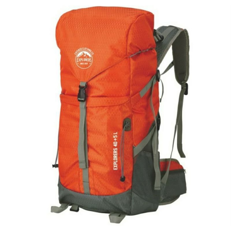 Tas Carier Pria CZ-1 /Outdoors Tas Punggung Kemping Gunung Kav 45 L / Tas Tracking Pendaki Oren