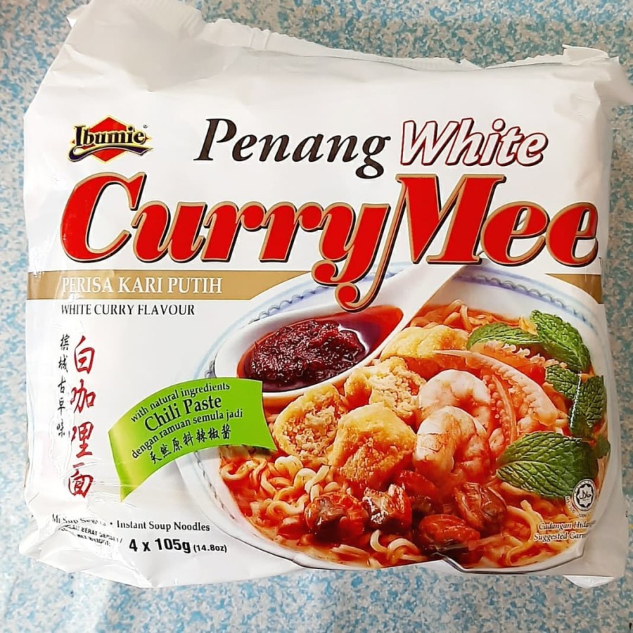 

Mie penang white curyy mee/Perisa Kari Putih 4x105g