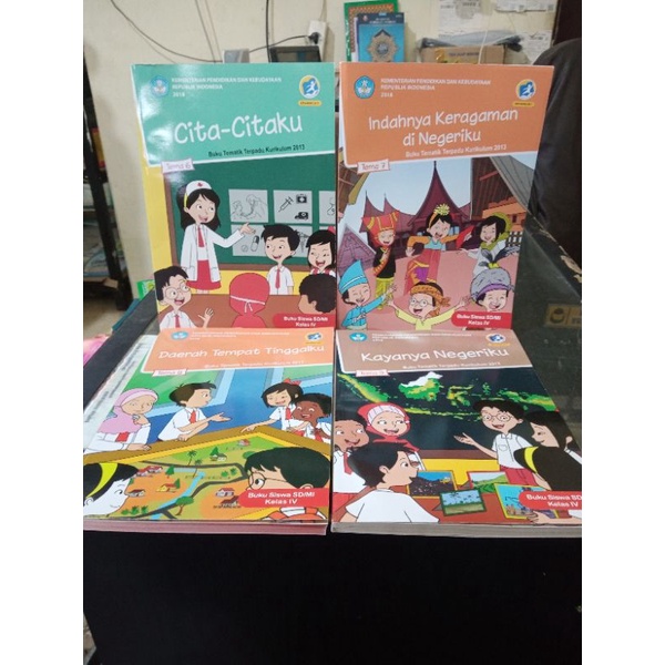 buku tematik kelas 4 SD. tema 6,7,89 semester 2 kurikulum 2013