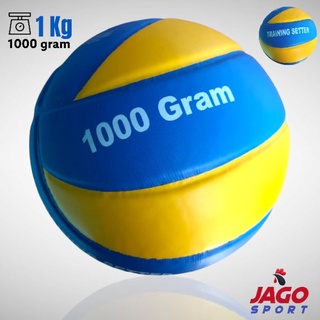 BOLA VOLLY TRAINING SETTER 1KG - Ball Volleyball Setter 1000 Gram - Bola Voli Latihan Berat Set Up 1 Kilo - Mikasa FIVB PBVSI