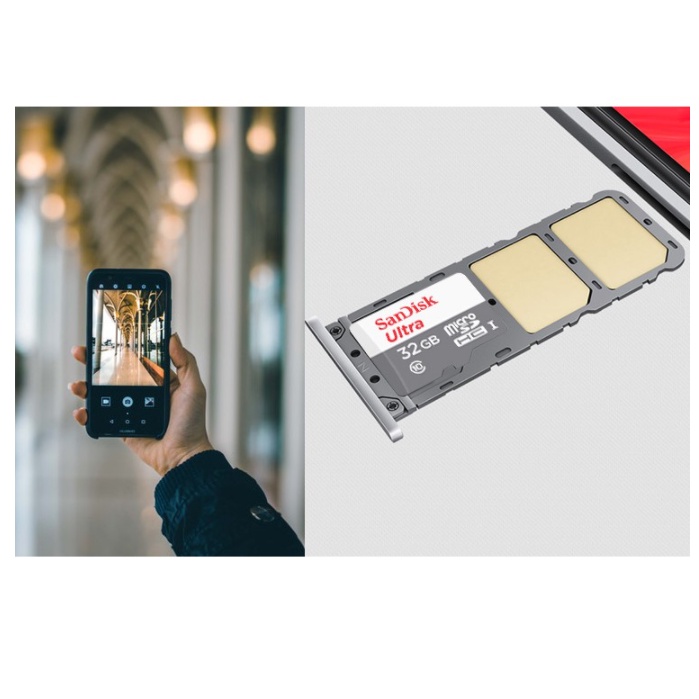 Memory card SanDisk 16GB/ 32GB/ 64GB/ 128GB/ 256GB Ultra CLASS10 80Mbps memori microsd TF card