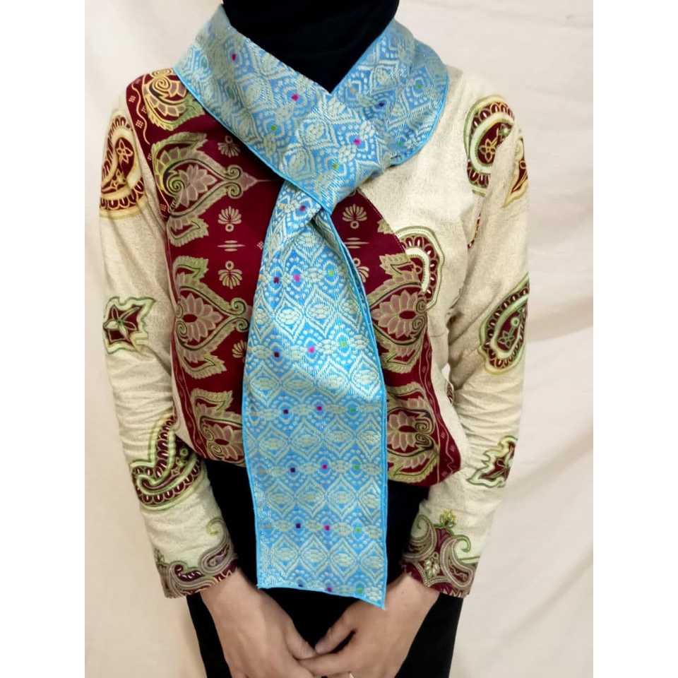 Syal Songket Palembang Bermacam Warna & Motif Songket Pash-6