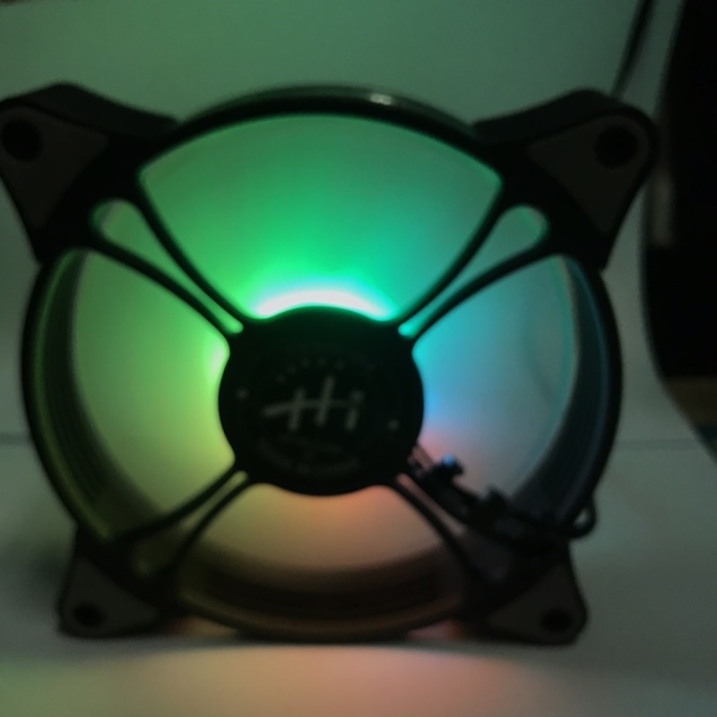 FAN Casing X6 RGB LED RAINBOW bisa berubah warna Dinamic