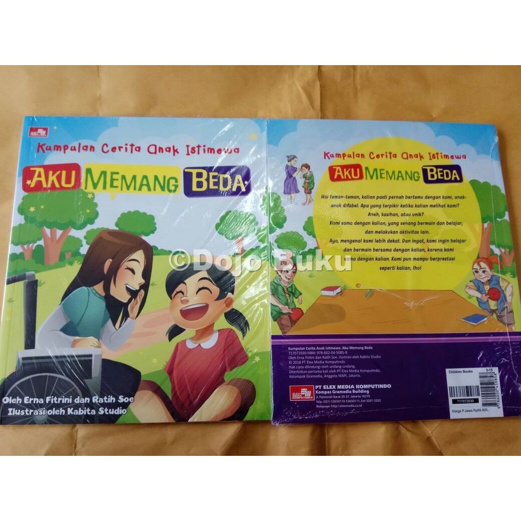 Kumpulan Cerita Anak Istimewa: Aku Memang Beda by Erna Dan Ratih Soe