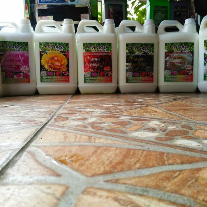(READY COD) pewangi dan pelicin setrika Mawar Super Laundry 5 liter DISKON