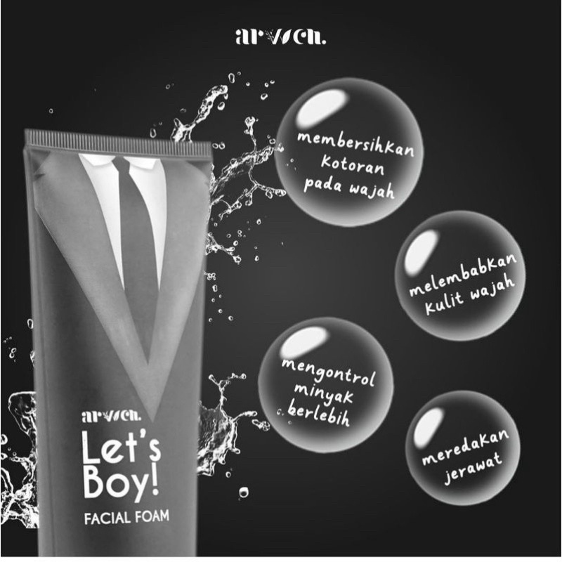 ARVVEN FACIAL FOAM LET’S GIRL &amp; LET’S BOY!