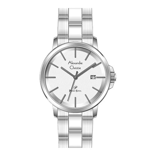 Jam Tangan Pria Alexandre Christie Primo Steel AC 1032 MD BSSSL Men S