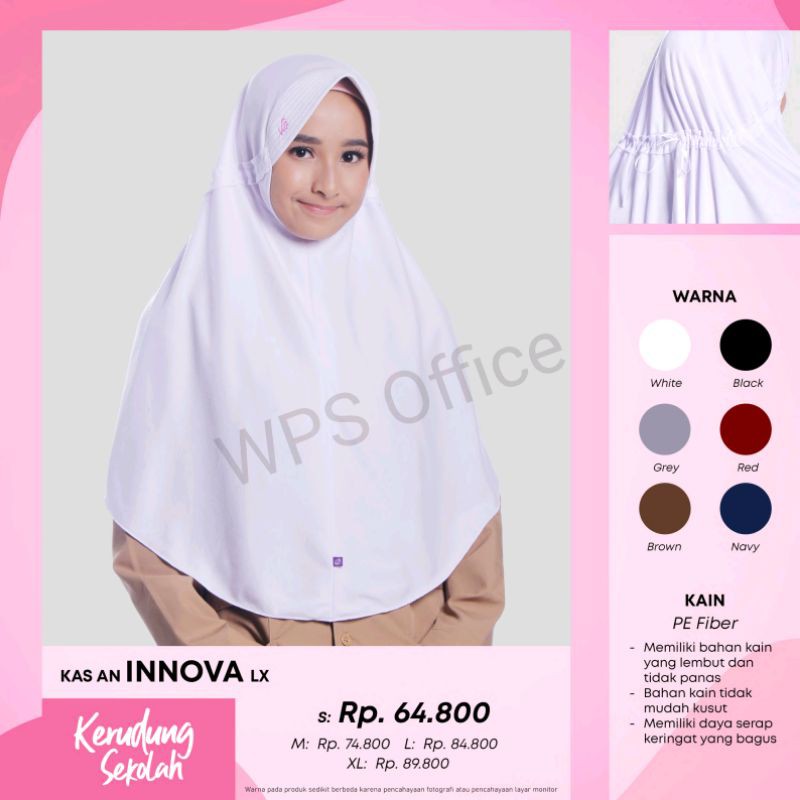 Kerudung Rabbani Innova LX. S M L XL
