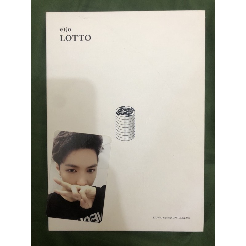 JUAL ALBUM EXO REPACKAGE ALBUM LOTTO
