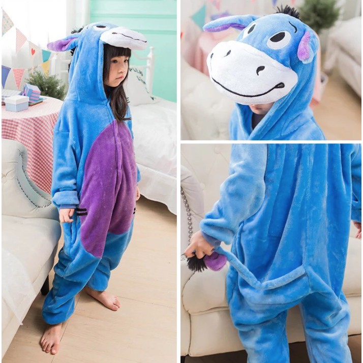 PIYAMA ONESIE KOSTUM BAJU KID ANAK DISNEY MICKEY STITCH WINNIE DLL