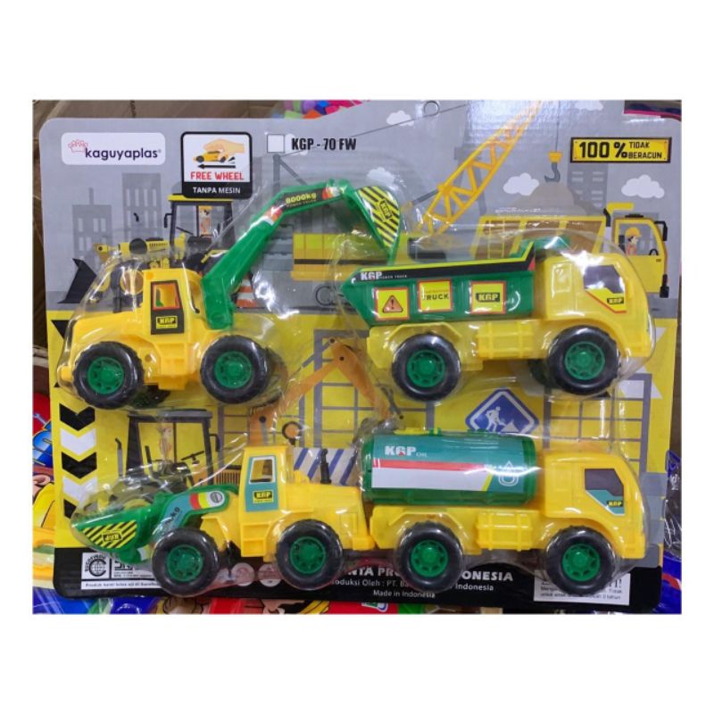 MAINAN ANAK MOBIL CONSTRUCTION SET/KGP70W-MAINAN ANAK