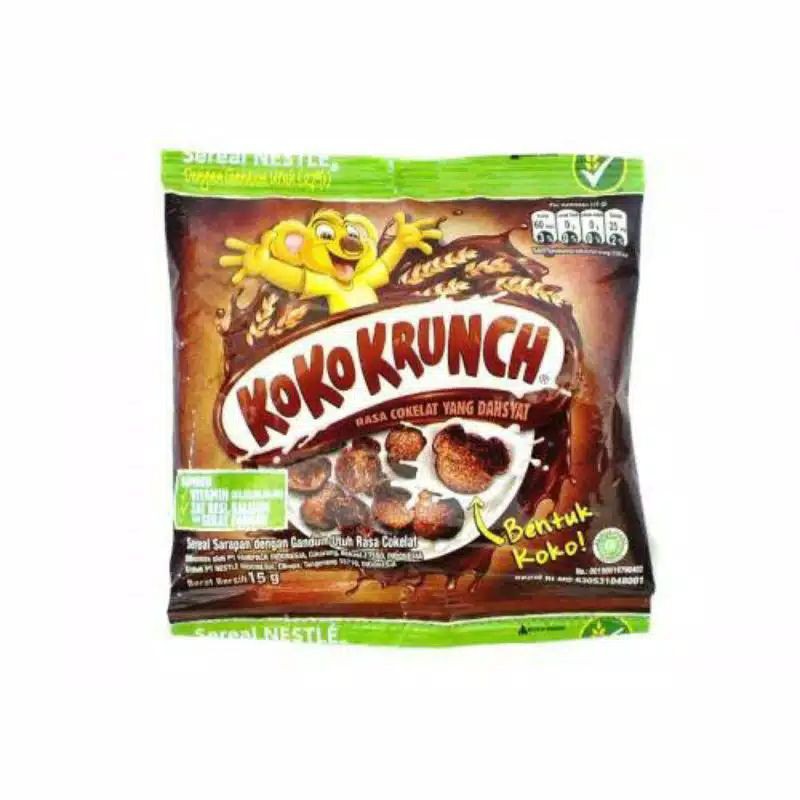 Sereal Koko Krunch renceng isi 10 X 15 gr