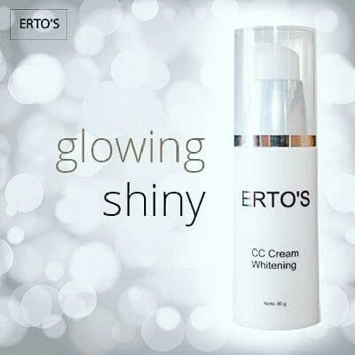 Ertos Intensive Treatment Whitening CC Cream Pemutih Erto’s Original