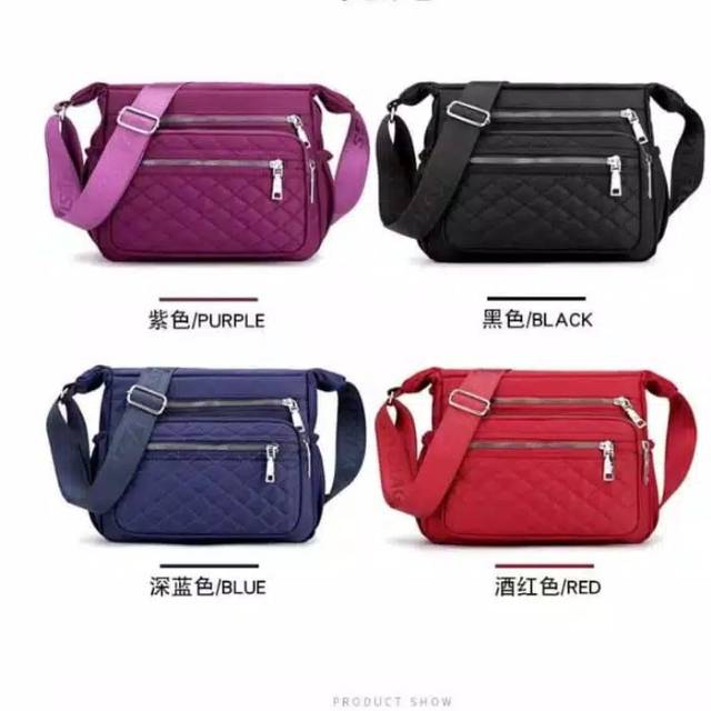 TAS IMPORT/TAS SELEMPANG WANITA MOTIF EMBOS