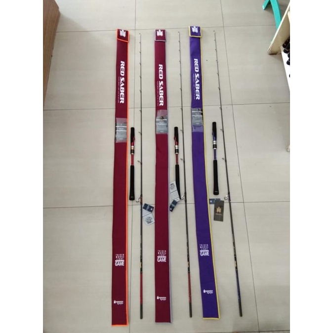 Joran/Rod Jigging & Casting Tridentech Red Saber RSS-610-