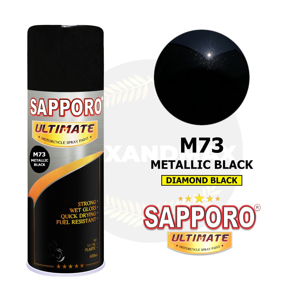 SAPPORO ULTIMATE Metallic Black M73 400 ml