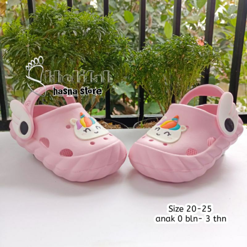 Sandal Baim Anak Perempuan Unicorn Size 20-25 Dulux 377E