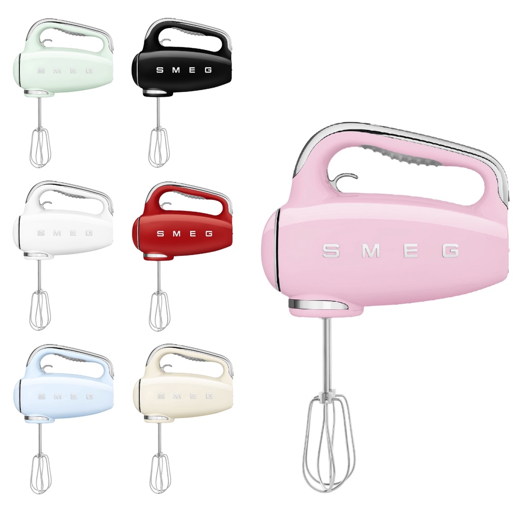 SMEG HAND MIXER HMF01 - 250WATT MIXER TANGAN SMEG 9 SPEED