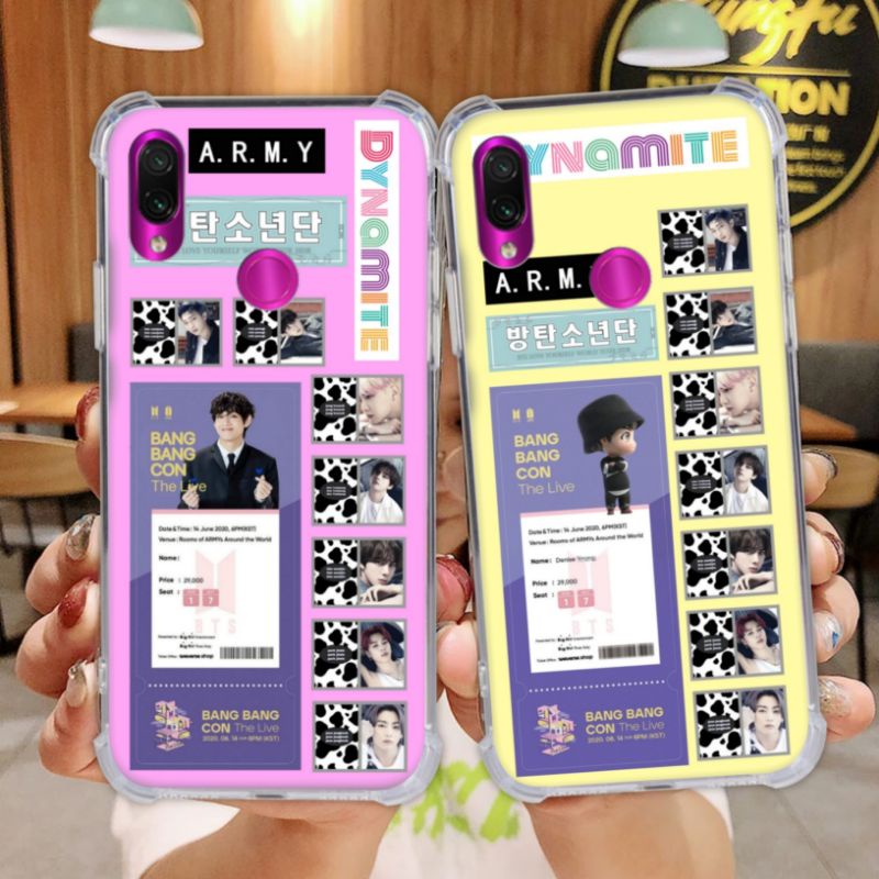 Casing Soft Case BTS Xiaomi Redmi Note 5/5 Pro, Redmi Note 7, Redmi Note 8,Redmi 9c