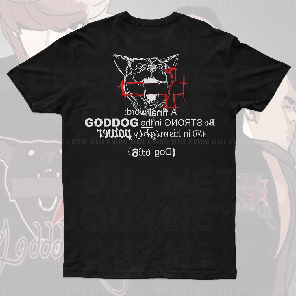 Tshirt Goddog Final Word Black