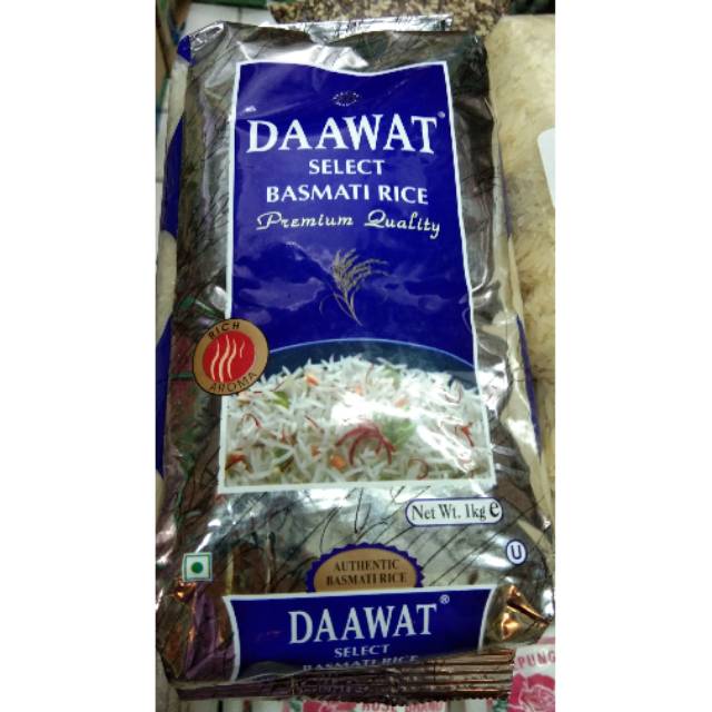

Beras Basmati _DAAWAT 1kg