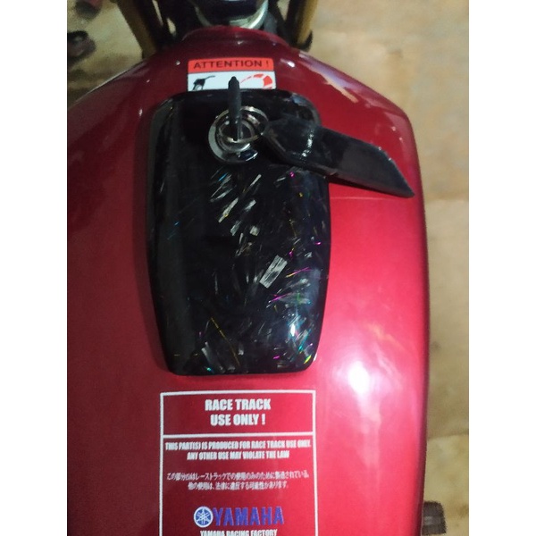 TUTUP TANGKI RX KING NEW KARBON CARBON KEVLAR BAGUS