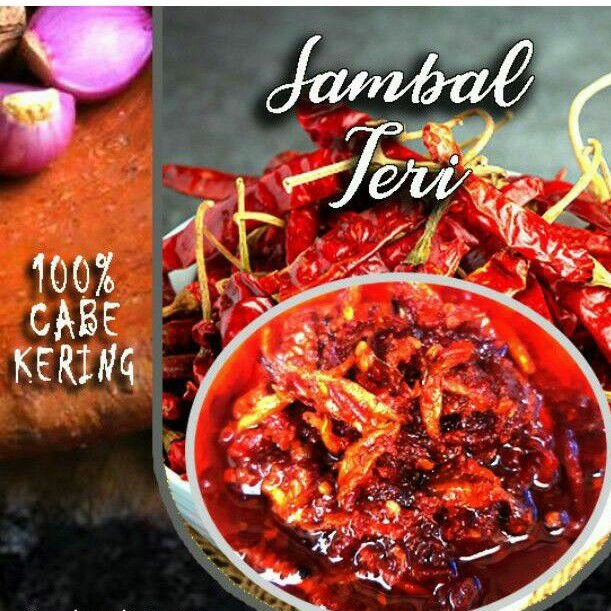 

Sambal teri homemade ukuran 200ml