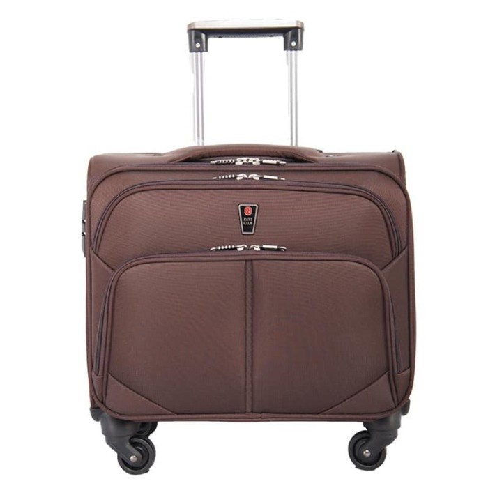 misi- Navy Club Koper Kabin -Koper Soft Case Nylon 4 Roda Putar-BJIF 16 Inch