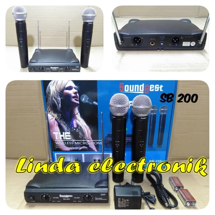 mic wireless soundbest sb200 ORYGINAL soundbest sb 200