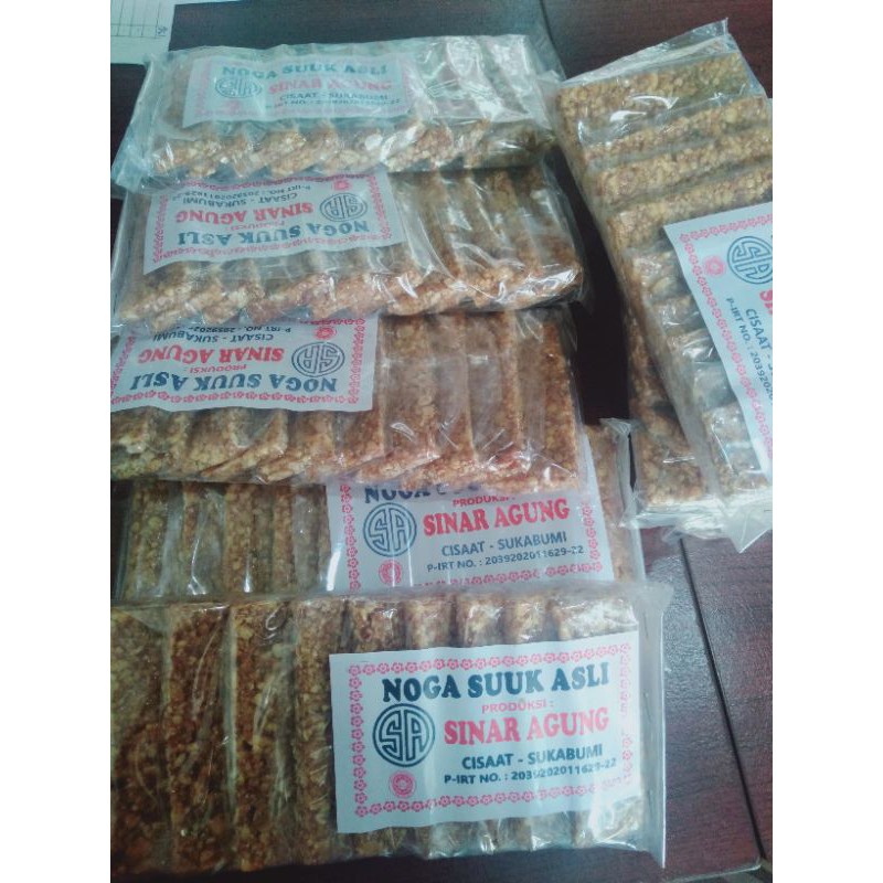 NOGA SUUK ASLI / TENTENG KACANG / NOGA KACANG TANAH / NOGA GULA MERAH