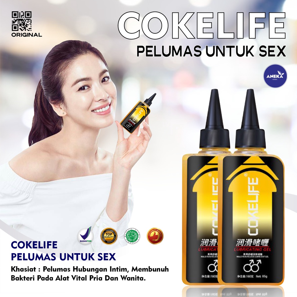 COKELIFE RED HOT PAIN SENSATION 85 ml - Pelumas Hubungan Intim - Pelumas Sex - Gel Pelumas Lubricant