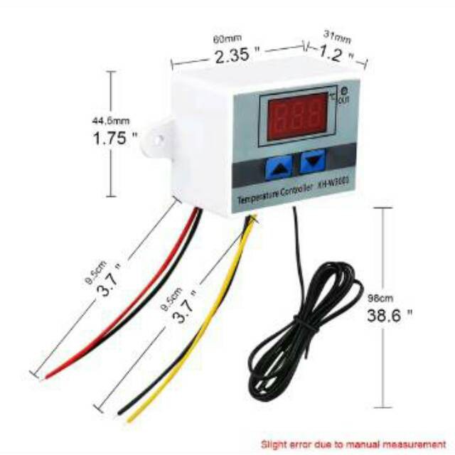 Grab Medan Termostat Digital Temperature Control W3001 AC 220v Pengatur Suhu Mesin Tetas Telur