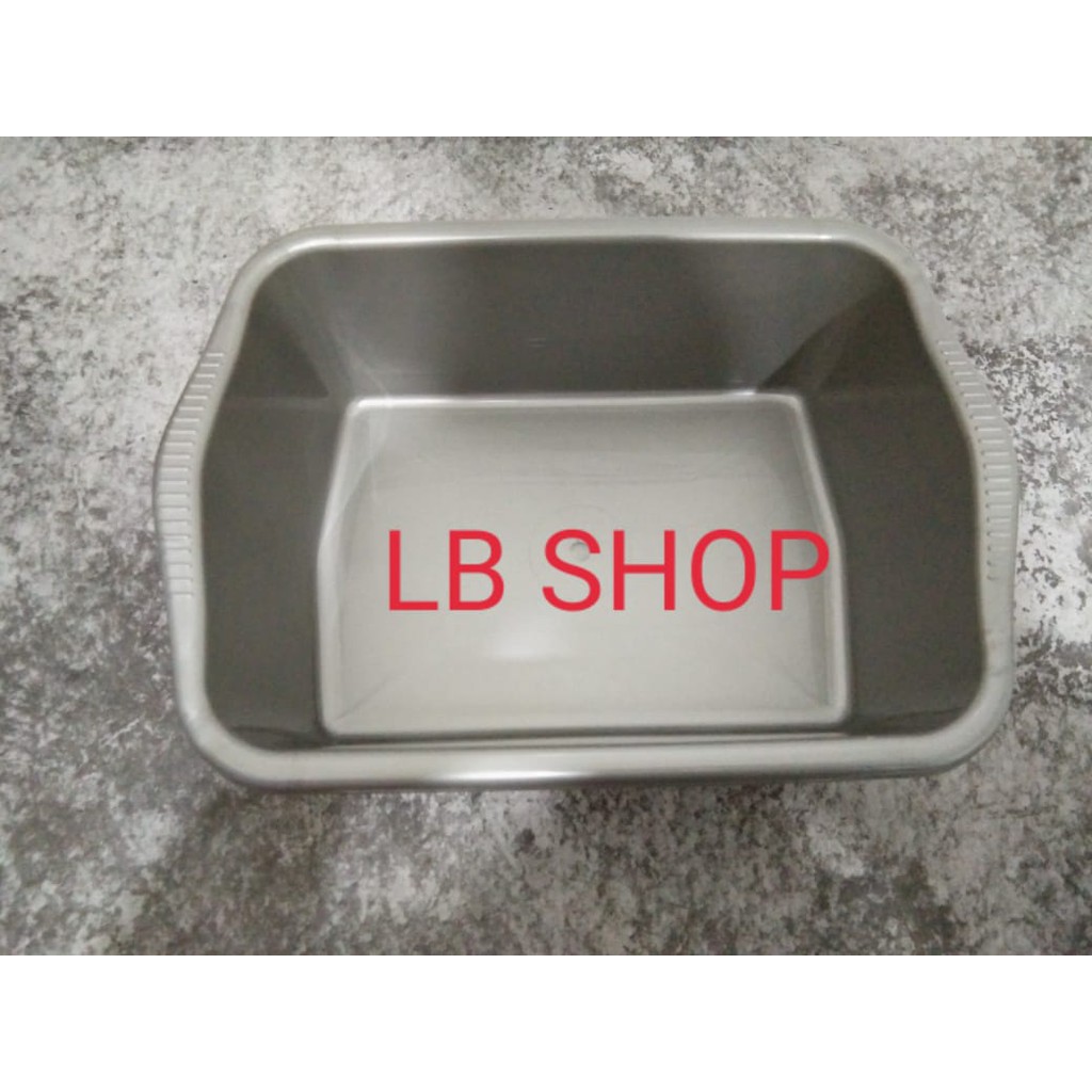 BAK KUCING KECIL / CAT LITTER BOX / BASKOM PERSEGI/ Bak Lele/ Bak cupang / baskom ikan cupang
