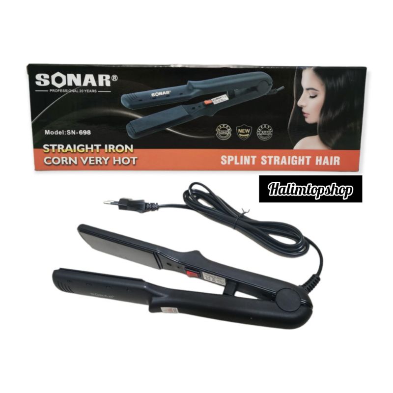 Catokan Rambut 698 Sonar Pelurus / Catok Rambut Sonar 698 / Hair Straightener / Catok Sonar / Catoka