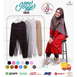  CELANA  INNER MODEL JOGGER LEGGING  BAHAN  KAOS  CELANA  