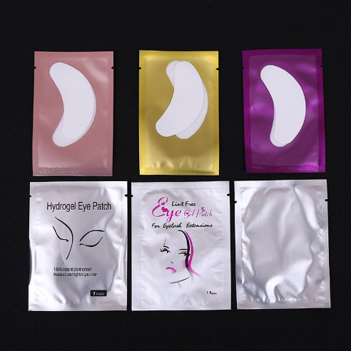 (PER PAK=50 PASANG) Eyepatch Eyelash Extension Eyepad Hydrogel Eye Patch Pad Gel