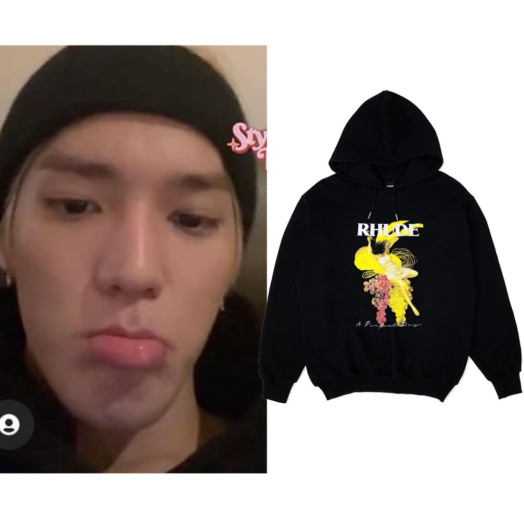 Jaket Hoodie nct Taeyong rhude