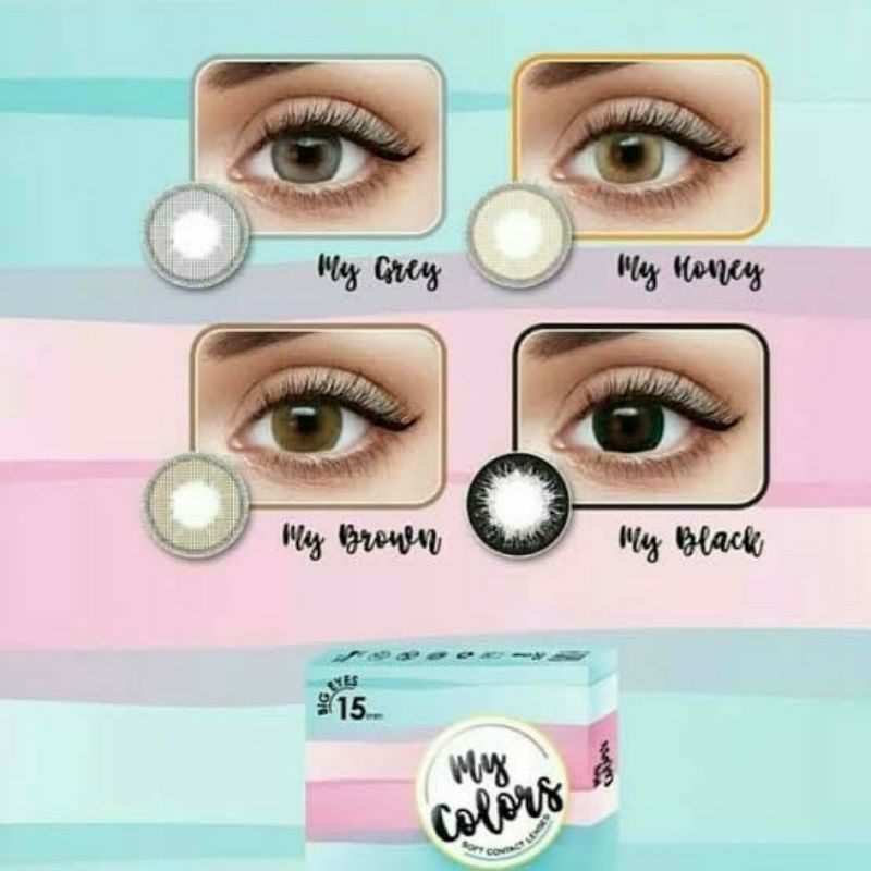 Softlens My Colors by Omega (normal, minus)