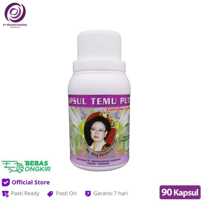 

TERLARIS Kapsul Temu Putih 90 /OBAT HERBAL ASAM URAT/OBAT HERBAL PELANGSING/OBAT HERBAL KOLESTEROL/OBAT HERBAL DIABETES