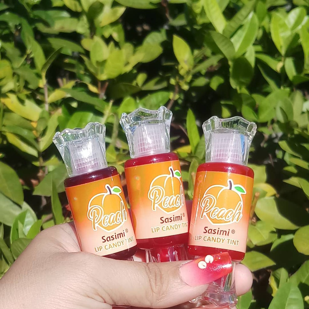 PEACH LIP TINT PEACH CANDY LIPTINT DENGAN VITAMIN BIBIR SASIMI