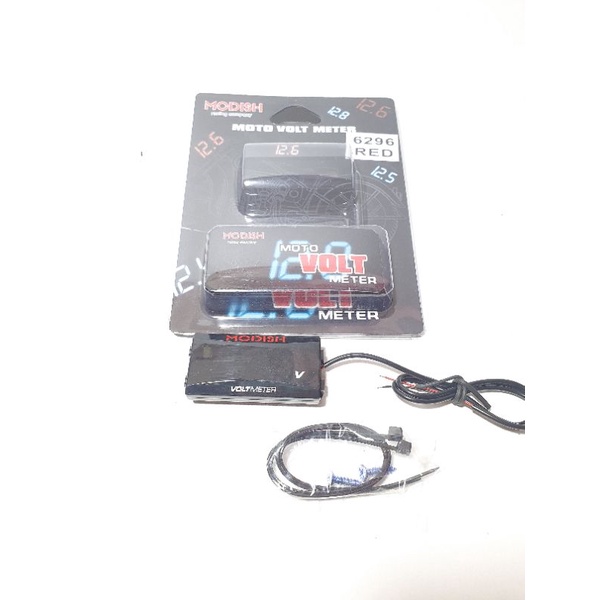 VOLTMETER DIGITAL WATERPROOF PENGUKUR AKI