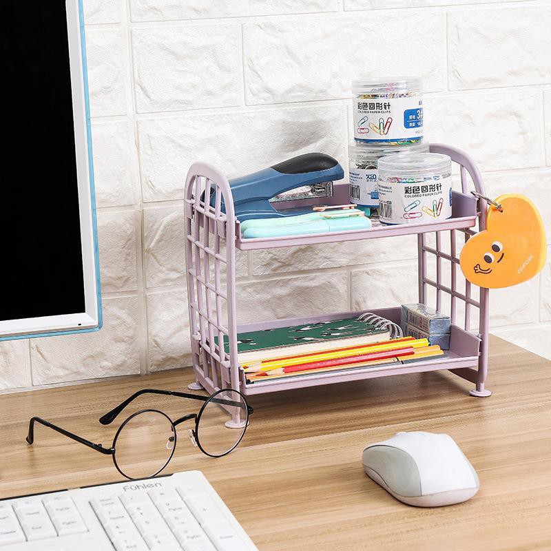 EM RAK MULTIFUNGSI 2 SUSUN DOUBLE SHELF