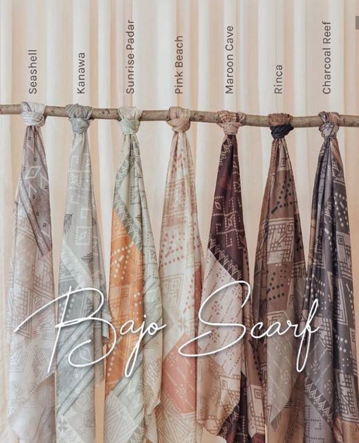 BISACOD READY RACHEL SCARF SIENNA ,  harum scarf anyelir kanaka bajo scarf by wearingklamby klamby