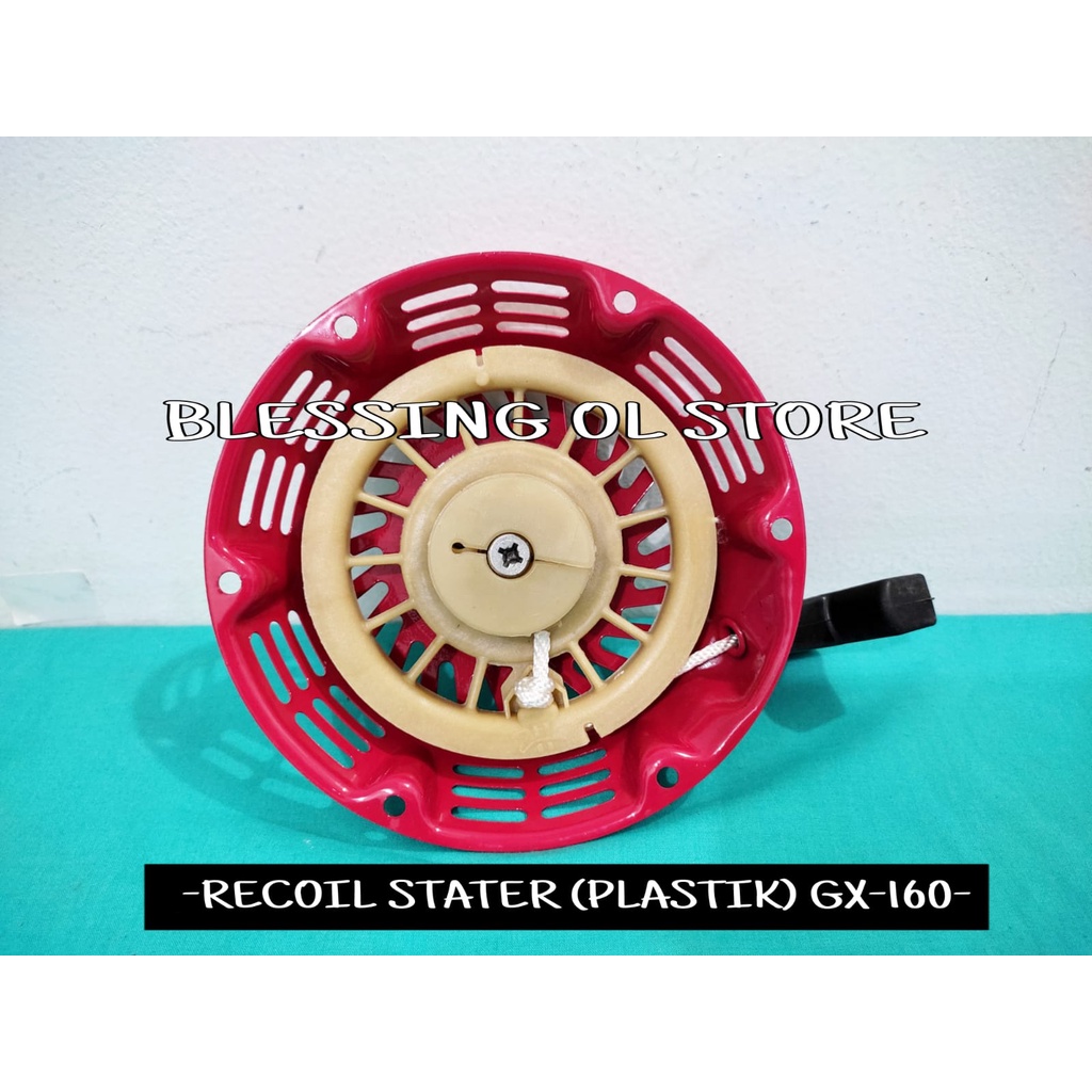 RECOIL STARTER (PLASTIK) GX160 / RECOIL STARTER MURAH