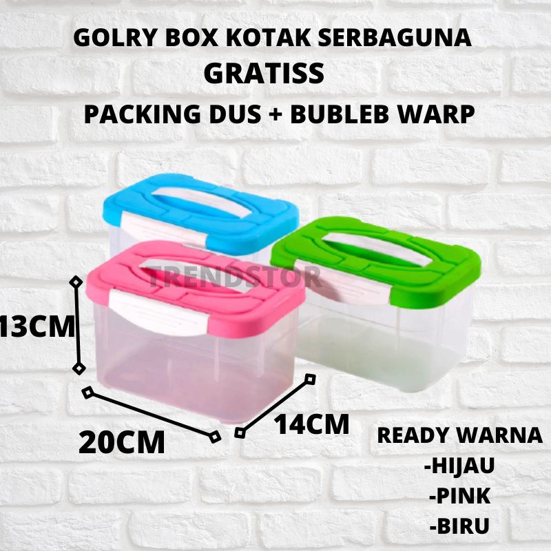 Mini Container Glory Box Kotak Serbaguna/ Lunchbox Tempat Bekal Plastk