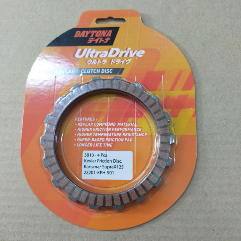 KAMPAS KOPLING DAYTONA KHARISMA/SUPRA 125